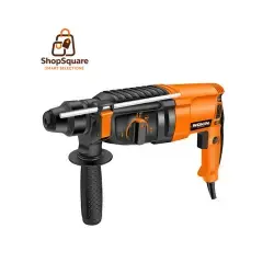 WOKIN 800W Industrial Rotary Hammer with SDS-Plus Bits and Chisels