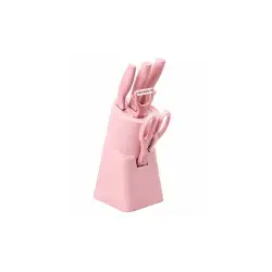 6-Piece Kitchen Knife Block Set